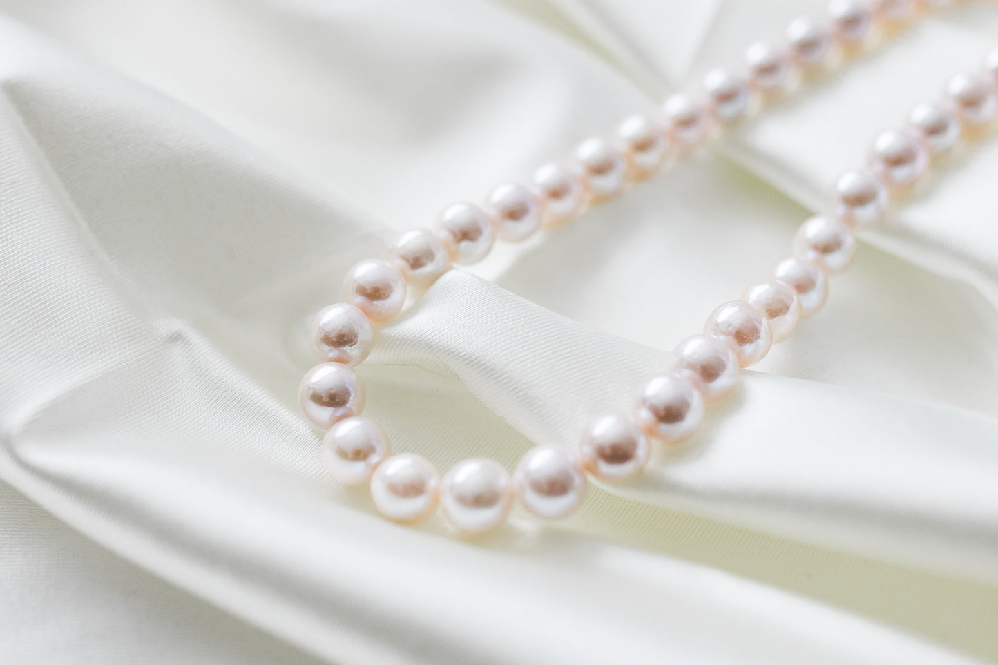 Luxury 9-10MM perfect round freshwater pearl necklace