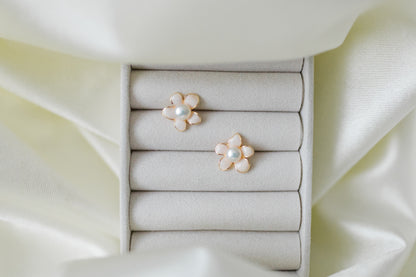 Blossom Pearl Studs