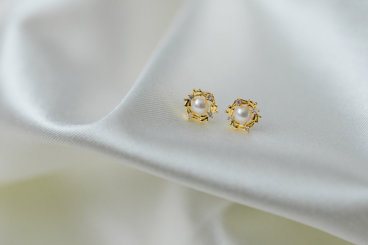 Lustrous Flora Studs