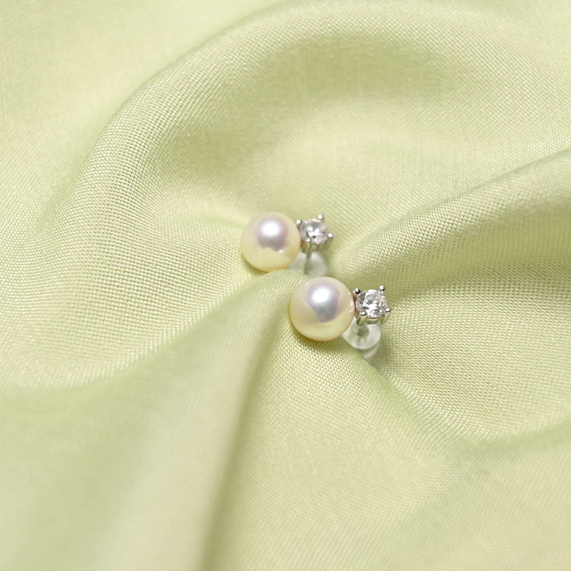 Diana Pearl Studs - ZG_PearlsS925/Sterling SliverZG_PearlsGoldSterling silver