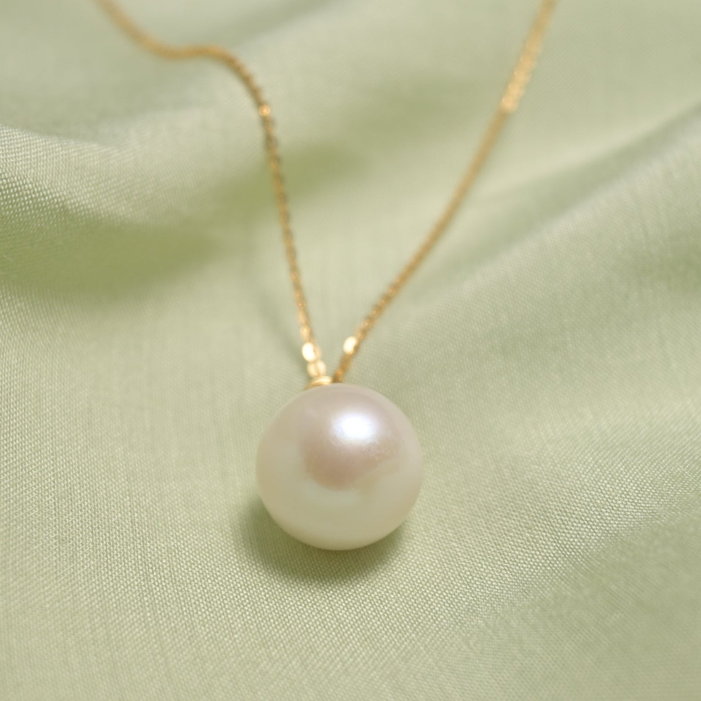 Edison 15 - 16mm single pendant necklace - ZG_PearlsS925/Sterling SliverZG_Pearls