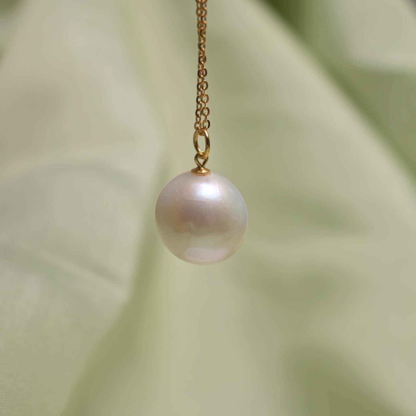 Edison 15 - 16mm single pendant necklace - ZG_PearlsS925/Sterling SliverZG_Pearls