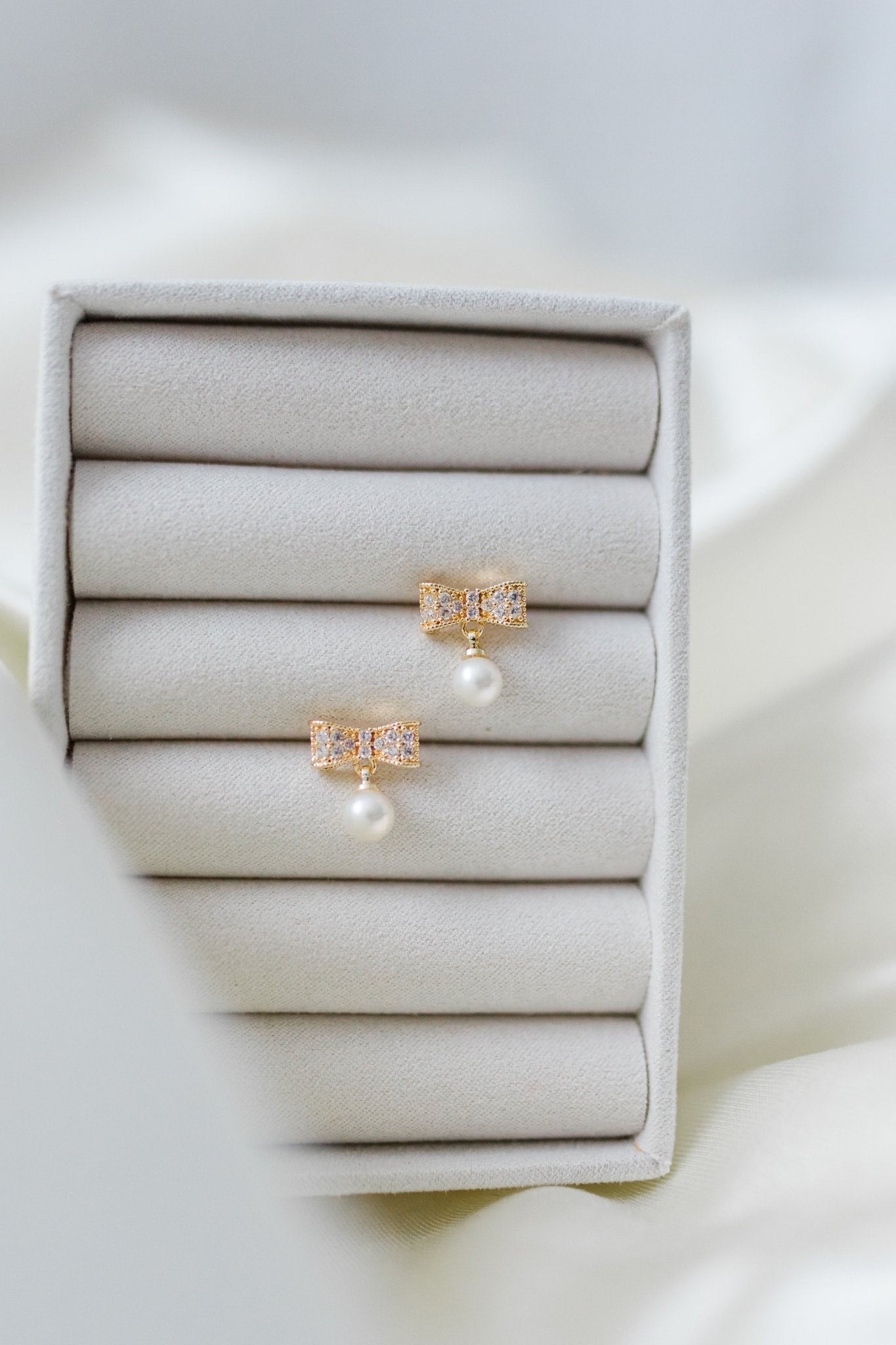 Elegant Bow Drops - ZG_Pearls14K Gold FilledZG_Pearls14K gold filled