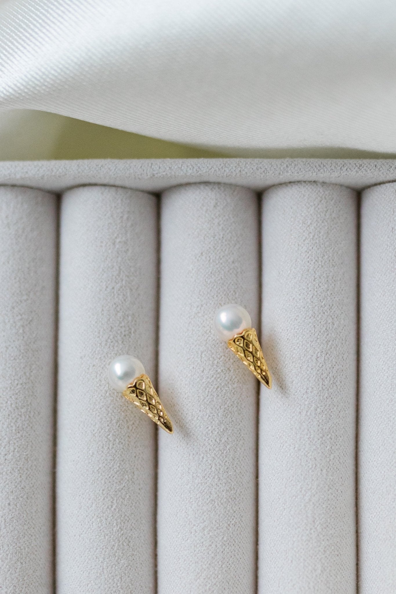 Ice cream cone earring - ZG_Pearls14K Gold FilledZG_PearlsGold14K gold filled