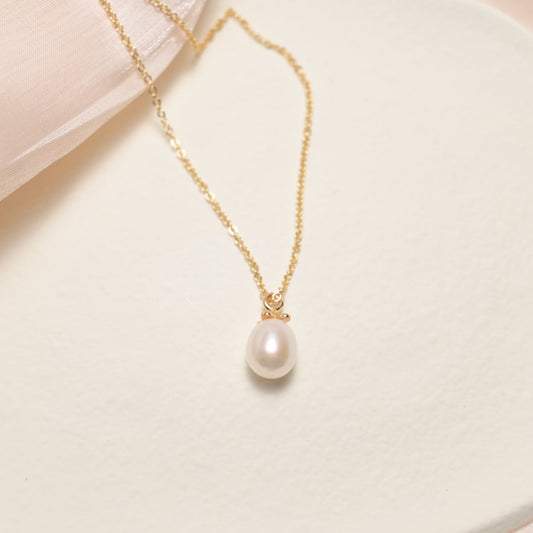 Less is more single pendant necklace - ZG_Pearls14K Gold FilledZG_PearlsGold14K gold filled