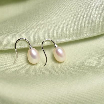 Pearl Arc Hooks - ZG_PearlsS925/Sterling SliverZG_PearlsGoldSterling silver