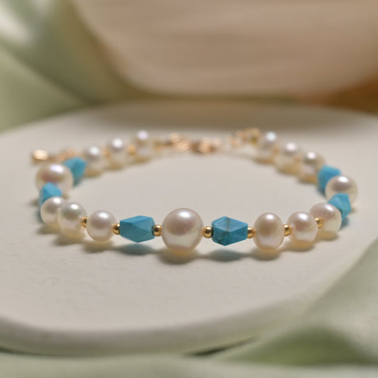 Turquoise Glow - ZG_Pearls14K Gold FilledZG_Pearls